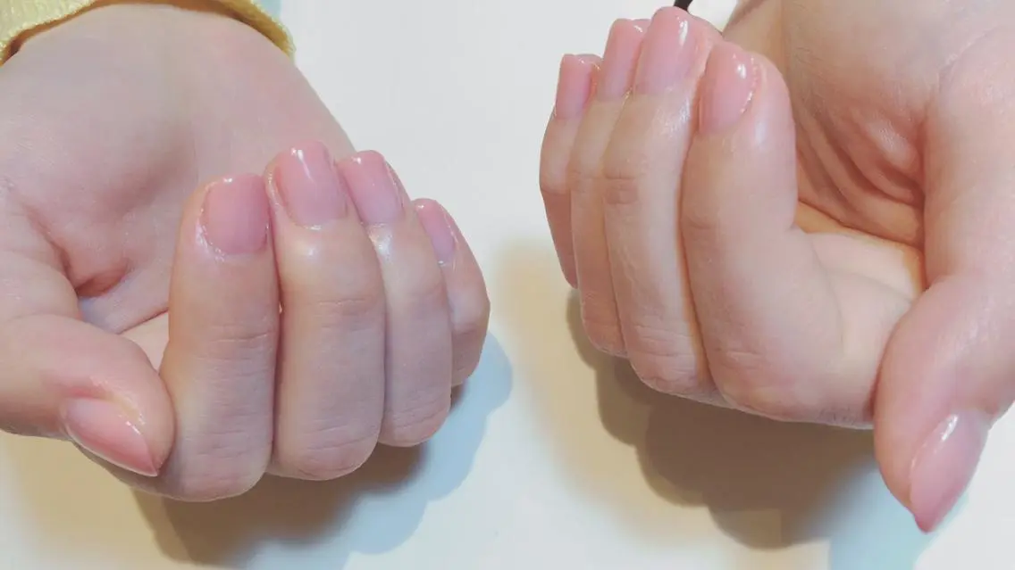 ネイル グラデーション ピンク ピンクベージュ 西日暮里駅徒歩1分/ NAIL106Gのネイルデザイン