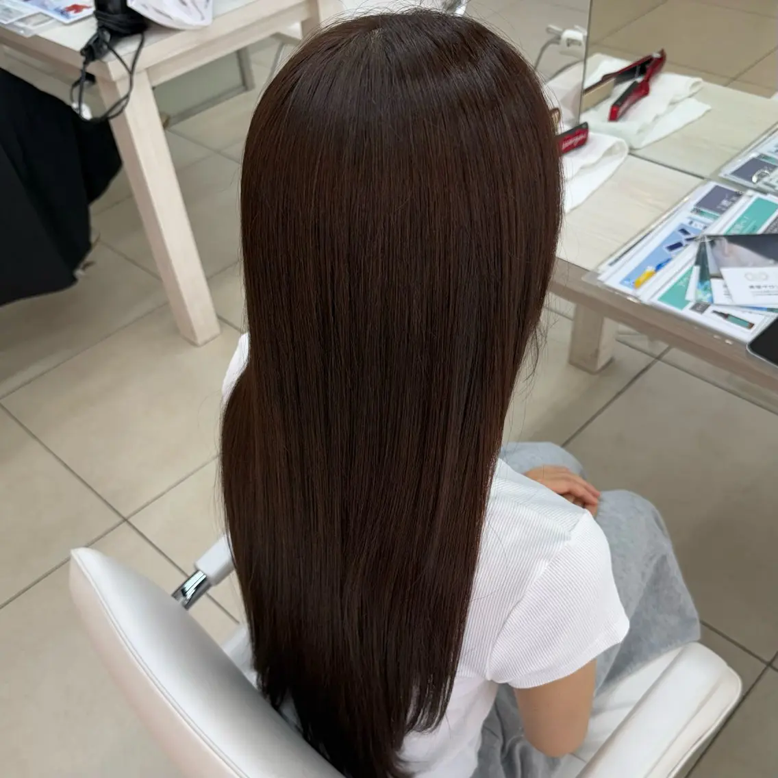 ロング カラー ヘアカラー 🫧透明感カラー🫧 はるきのヘアスタイル