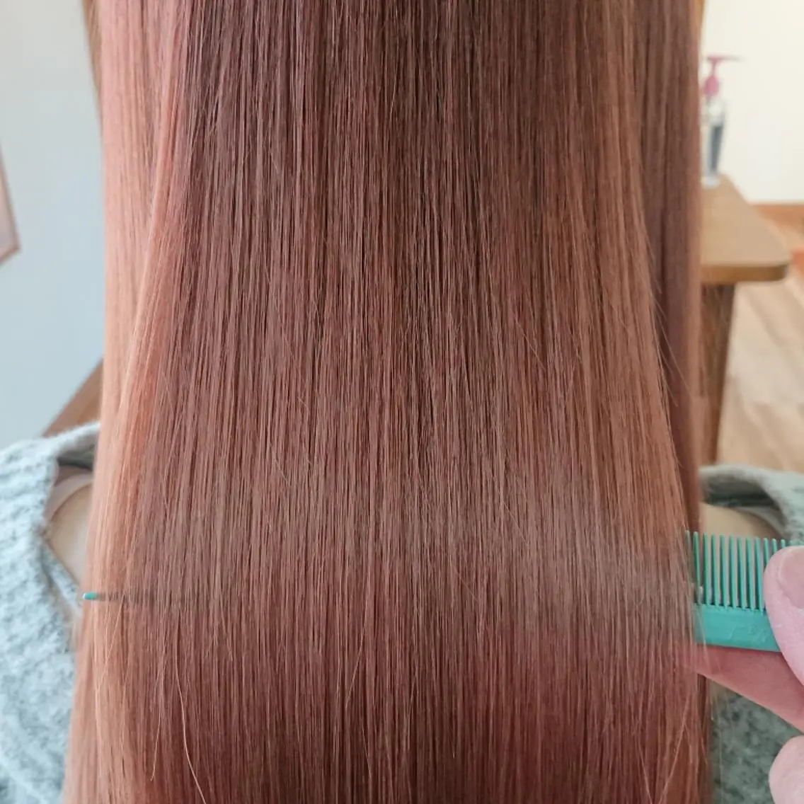 ロング 髪質改善 縮毛矯正 カット ヘアカラー トリートメント ヘッドスパ crea 芦田 武栄のヘアスタイル