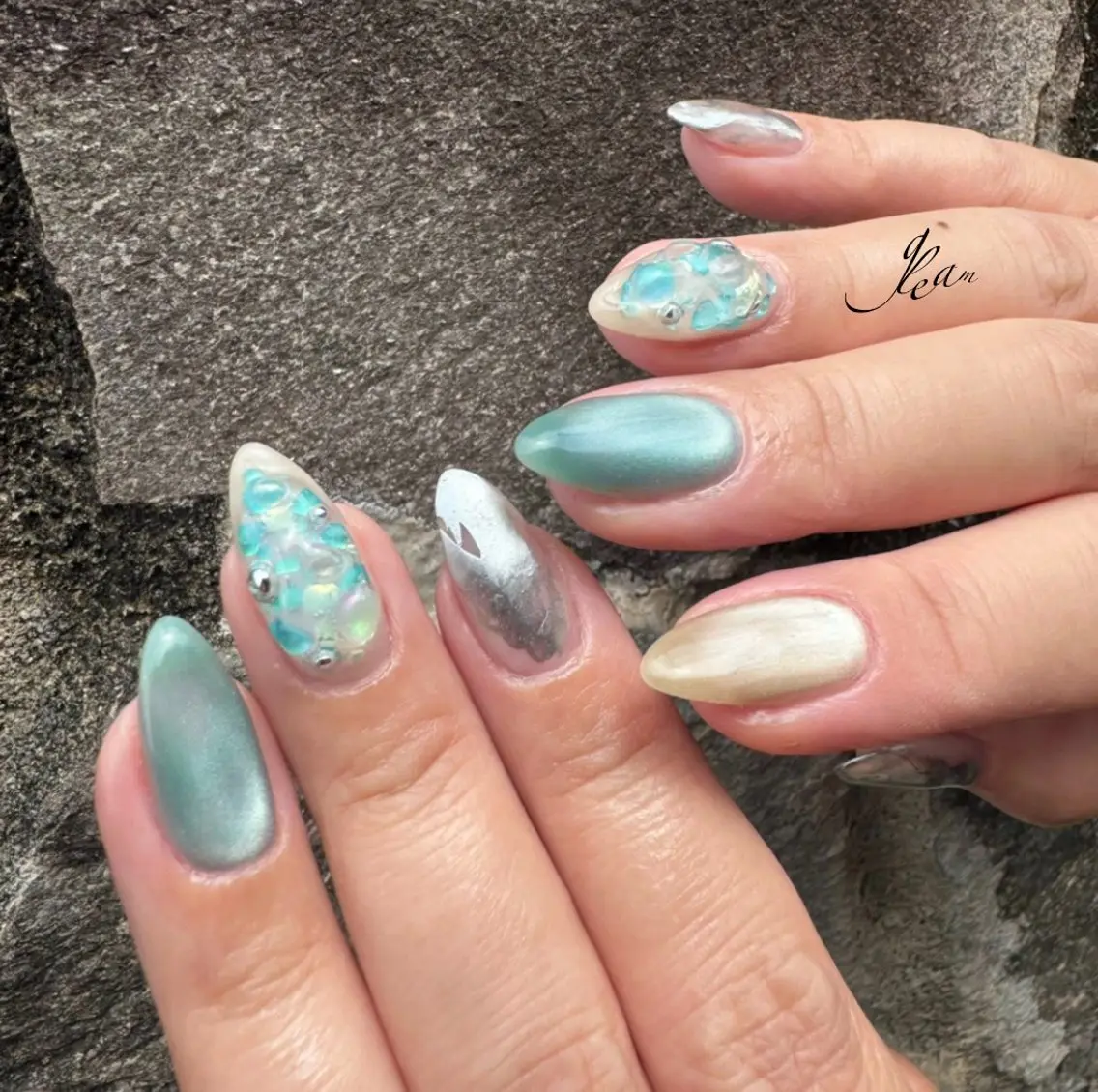 ネイル ハンドネイル gleam✴︎ sayakaのネイルデザイン