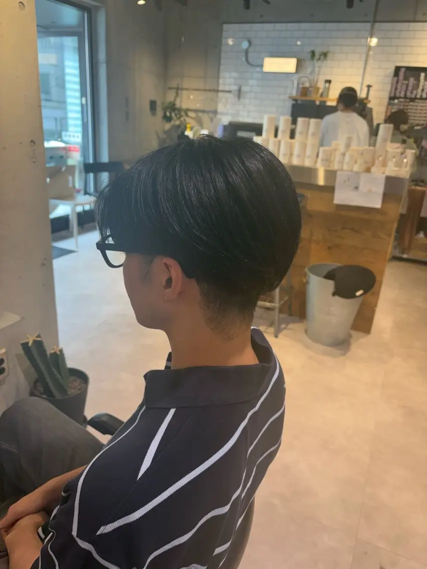 メンズ カット 韓国ヘアー🇰🇷 MIWAのヘアスタイル