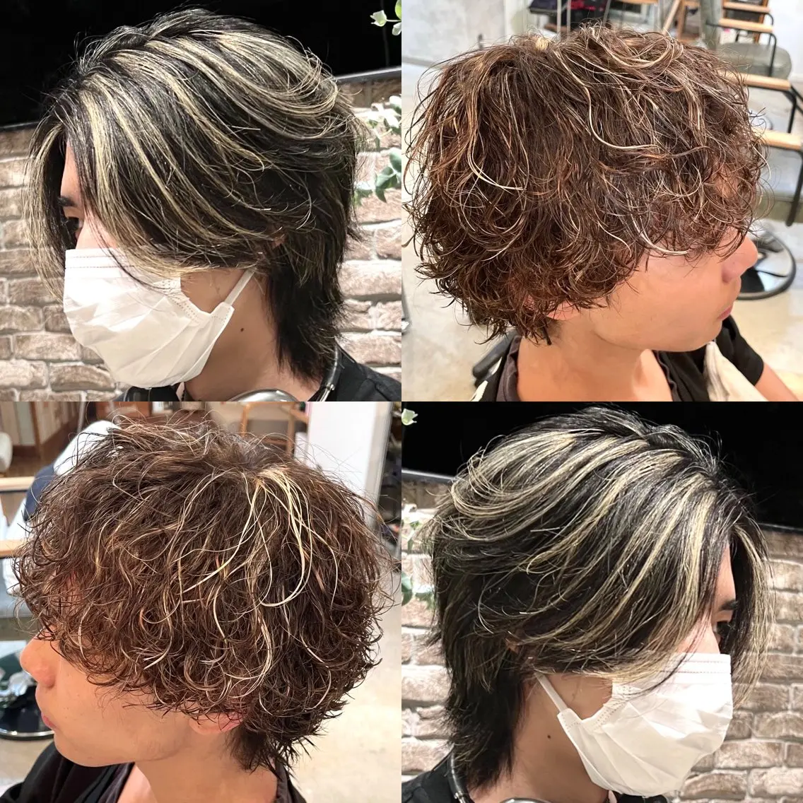 【ミニモ限定価格】メンズ メッシュorハイライト+カットの写真