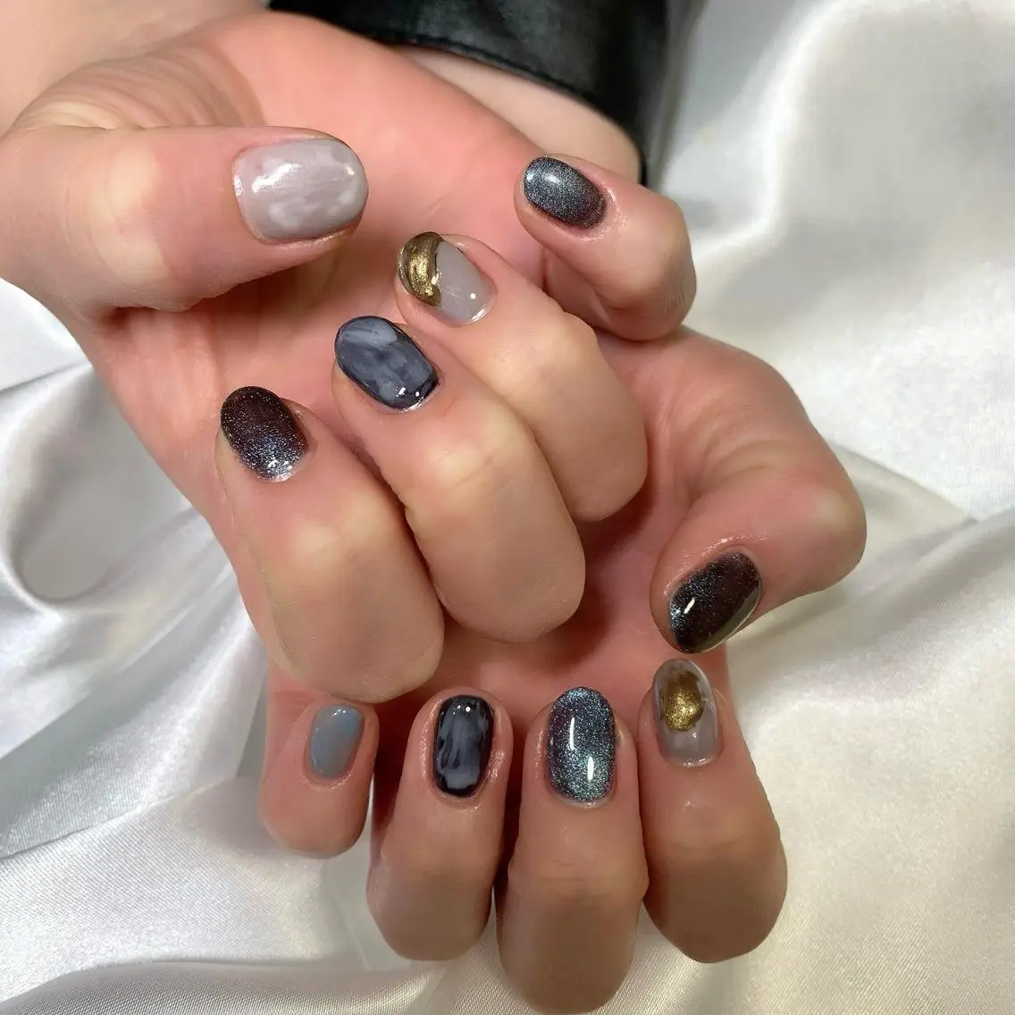 ネイル ニュアンスネイル Lucid Fleur Amiのネイルデザイン