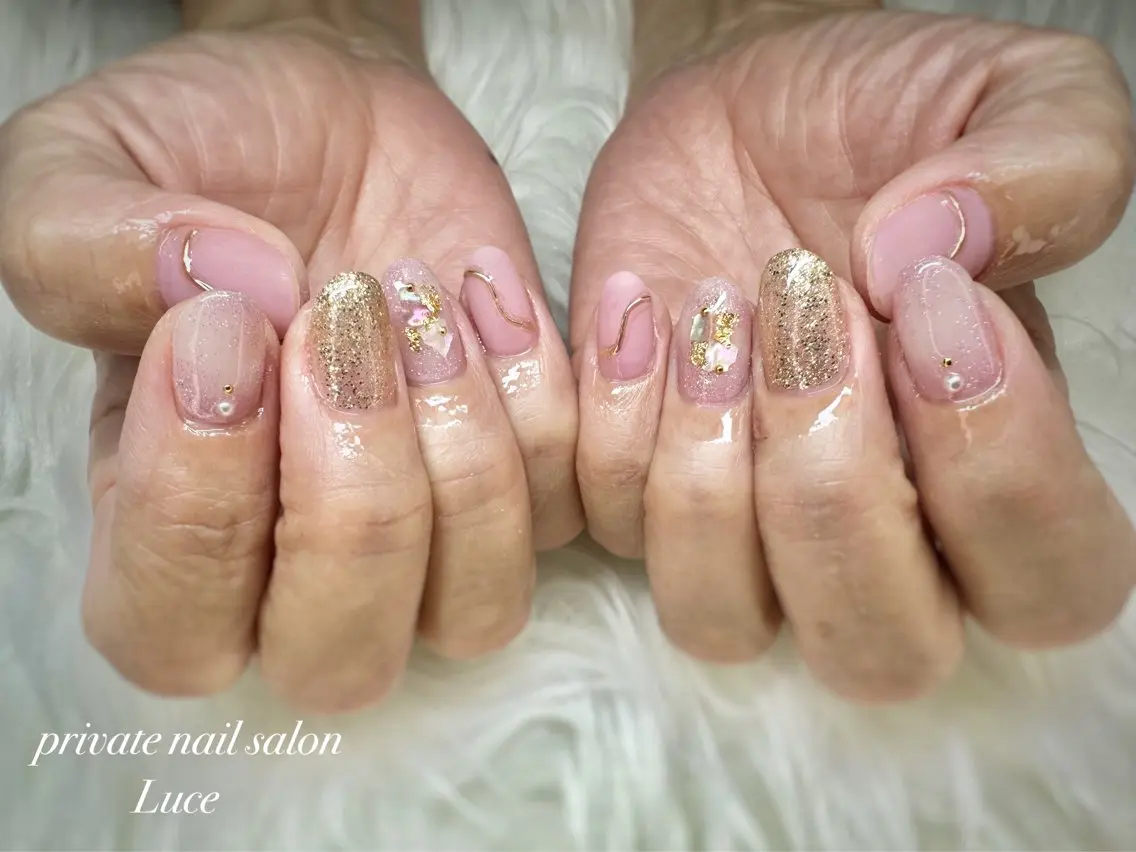 ネイル ハンドネイル nailsalon Luce🕊️のネイルデザイン