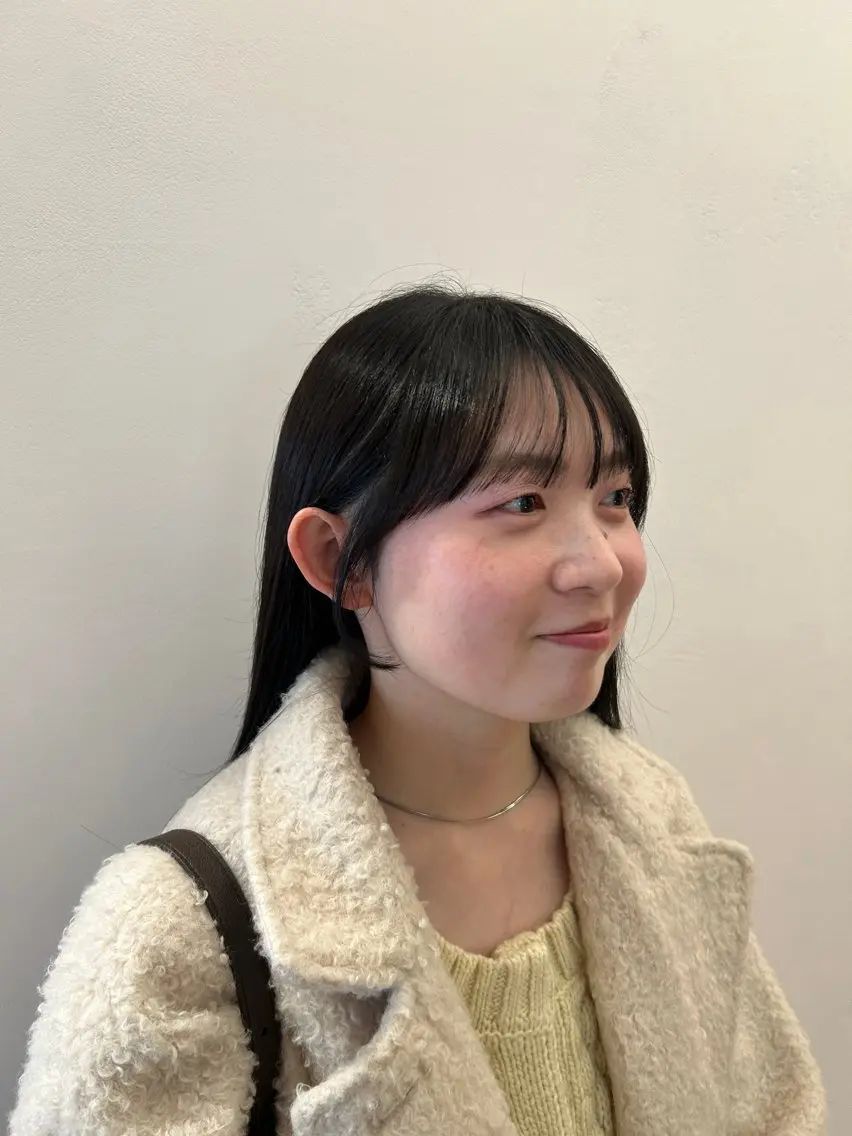 ロング 顔周りカット カット CLEO hair / shionのヘアスタイル