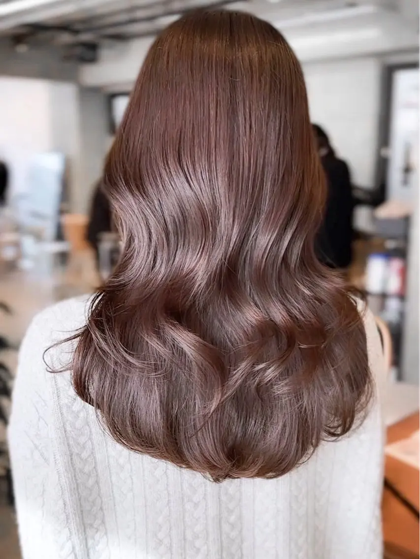 ロング カラー ヘアアレンジ 縮毛矯正 縮毛矯正・カラー特化 指名No.1shunのヘアスタイル