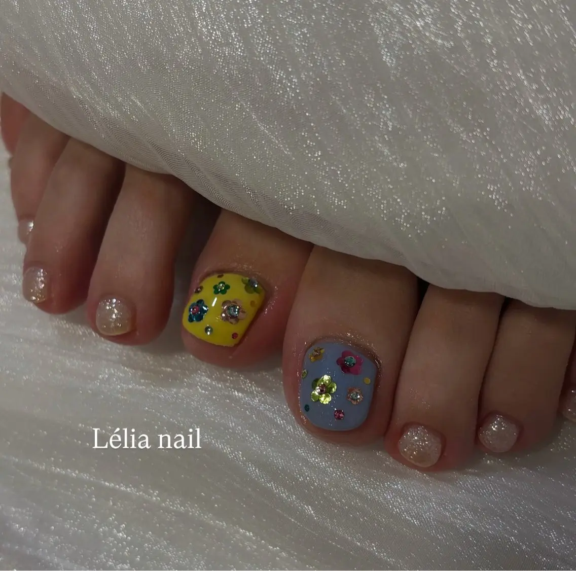ネイル フットネイル Lélia nailのネイルデザイン