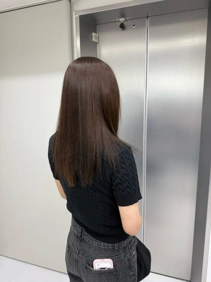 セミロング カラー ヘアカラー 🎀カラーモデル🎀 募集中/moyuのヘアスタイル
