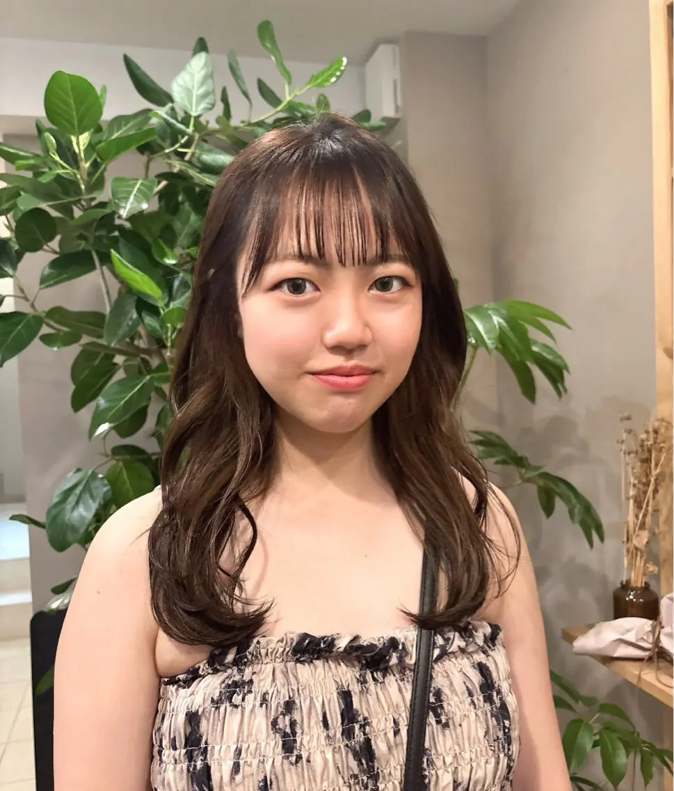 ロング カット 似合わせカット/ 艶カラー/いらみなのヘアスタイル