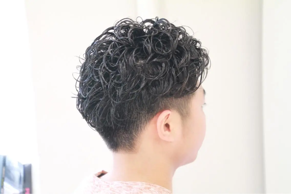 パーマ メンズ メンズパーマ 矢島 真樹のヘアスタイル
