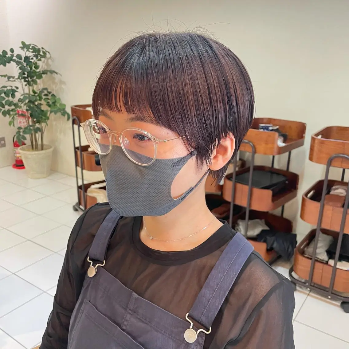 ショート ショートヘア 透明感カラー/ 寺田千雅子のヘアスタイル