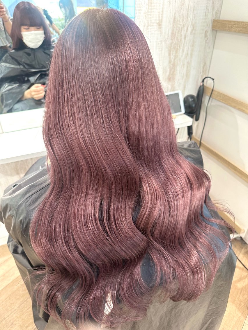 ロング 💛NOZOMI💛 ハイトーンカラーのヘアスタイル