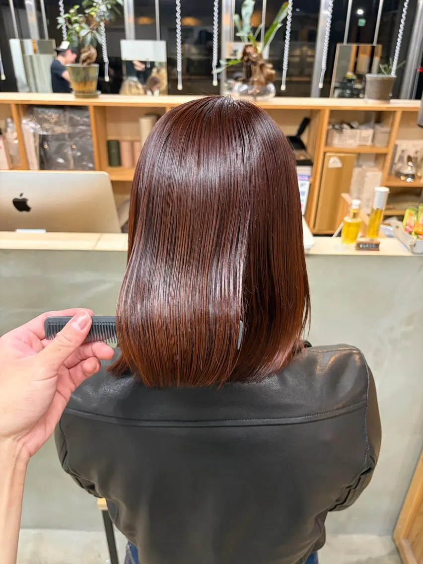 ショート ヘアカラー 坂田 春樹のヘアスタイル