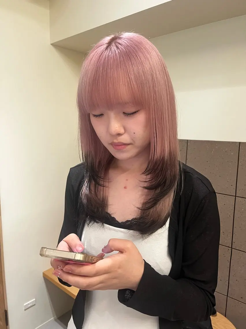 ロング ヘアカラー mao /HUI金山のヘアスタイル