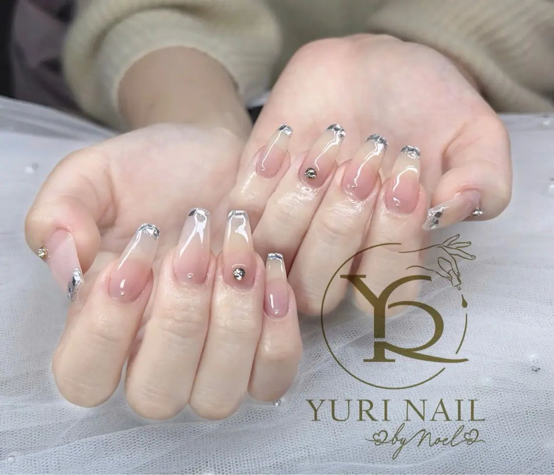 ネイル チークネイル フットネイル 韓国ネイル ニュアンスネイル オフィスネイル ハンドネイル フットネイル ハンドケア YURI Nail NARITAのネイルデザイン