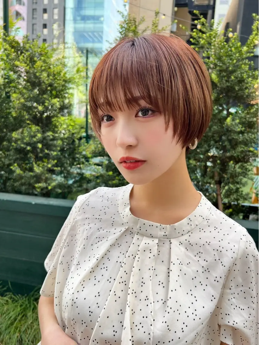 ショート 竹内 蓮のヘアスタイル
