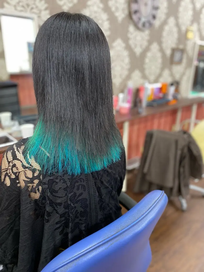 ミディアム masa ディレクターのヘアスタイル
