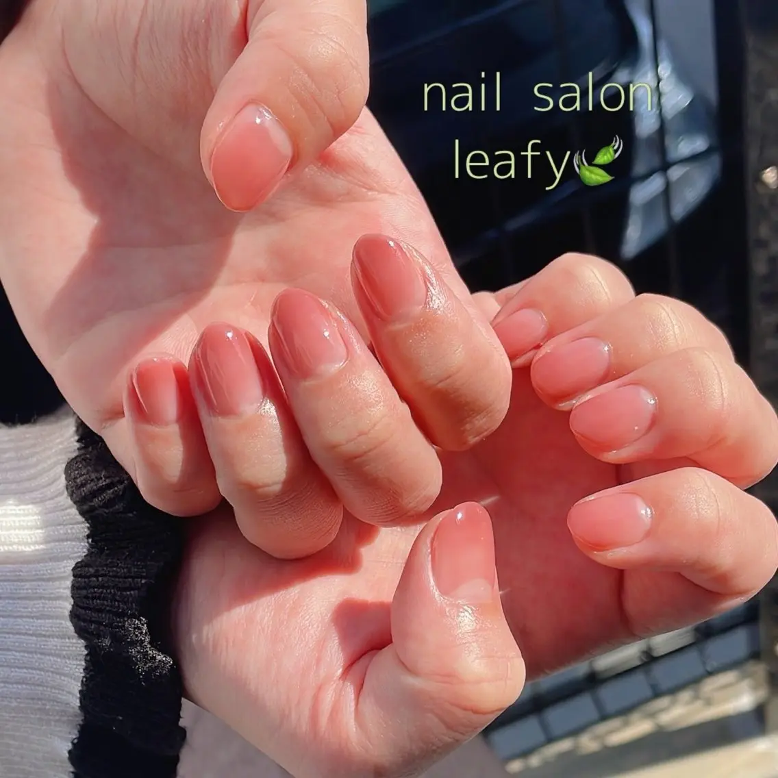 ネイル グラデーション ネイルサロン leafyのネイルデザイン