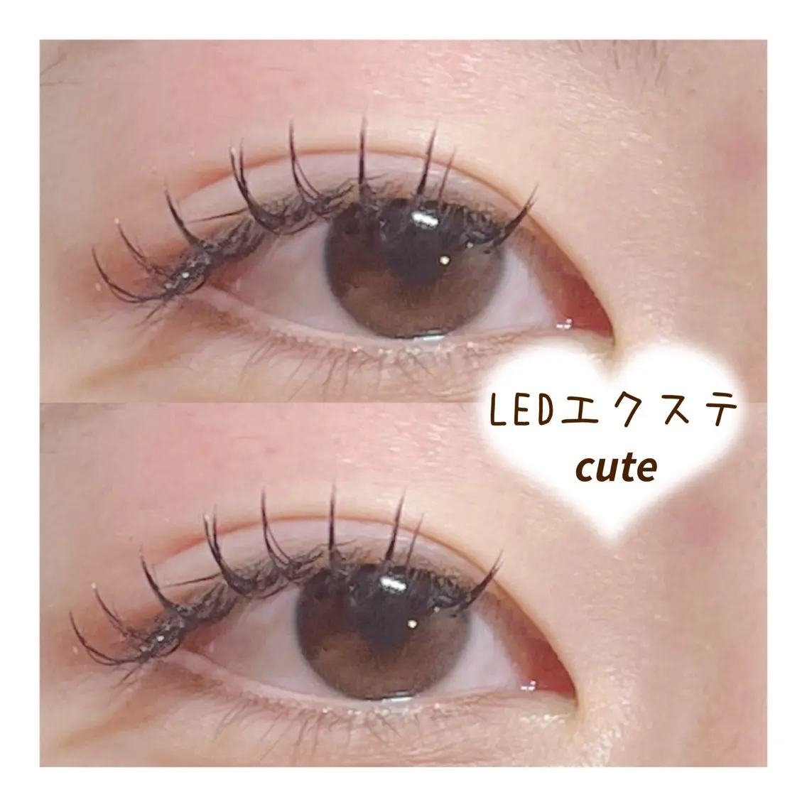 マツエク・マツパ キュート eyelist HARU🌷のマツエク・マツパデザイン