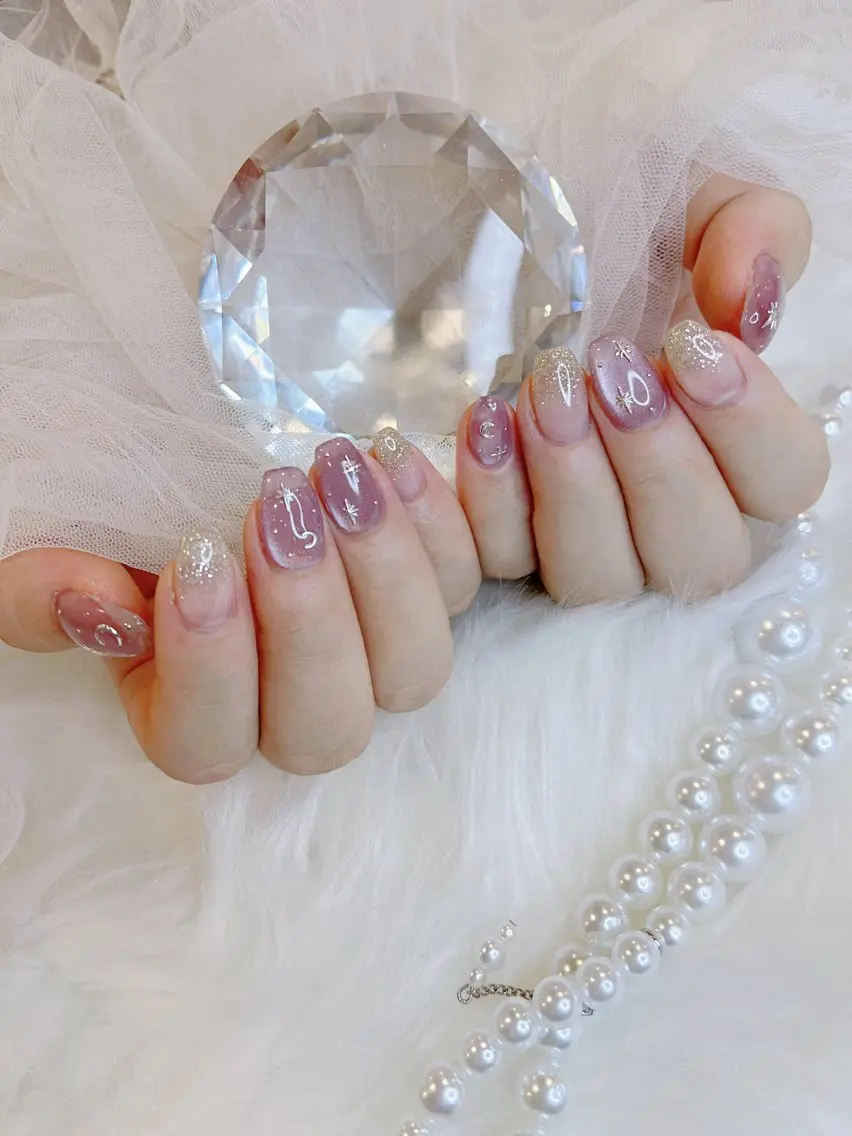 ネイル ハンドネイル Cleo伏見店🌿 Momokaのネイルデザイン