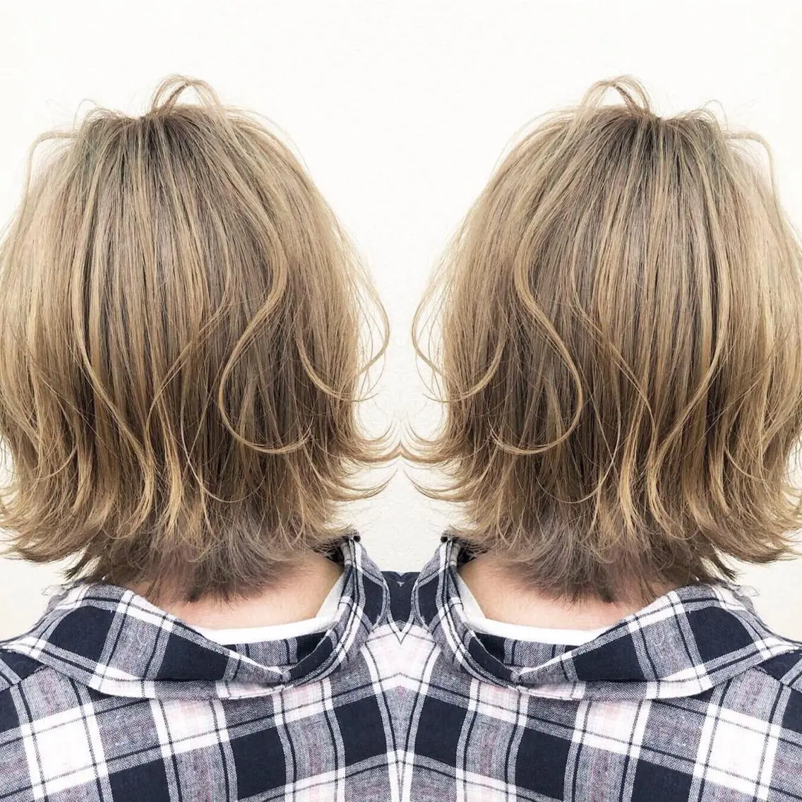 ショート カラー EARTH 越谷店のヘアスタイル