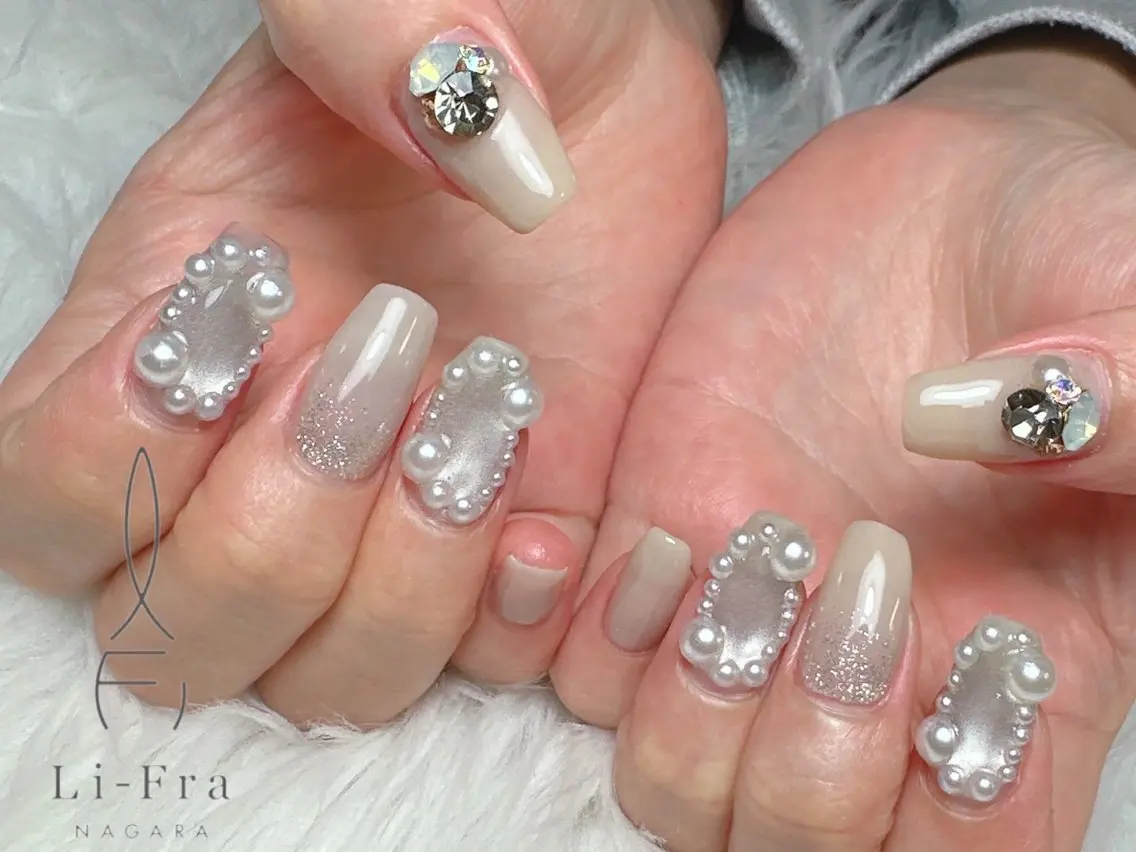 ネイル ハンドネイル li-fra RINAのネイルデザイン