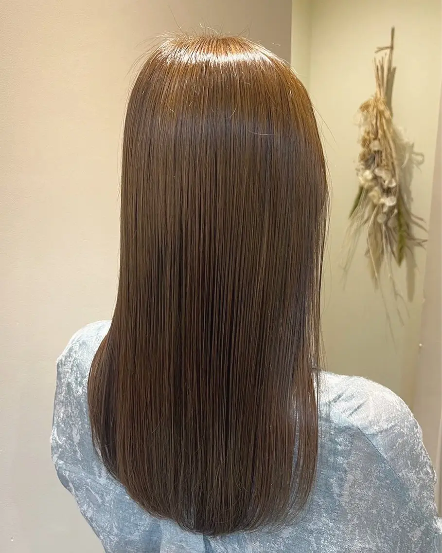 ロング ヘアカラー トリートメント ♥yelm ユウナ♥のヘアスタイル
