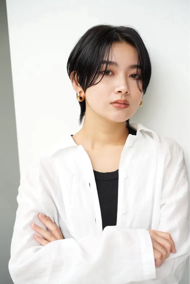 ショート カラー 加賀 千聖 /soigneのヘアスタイル