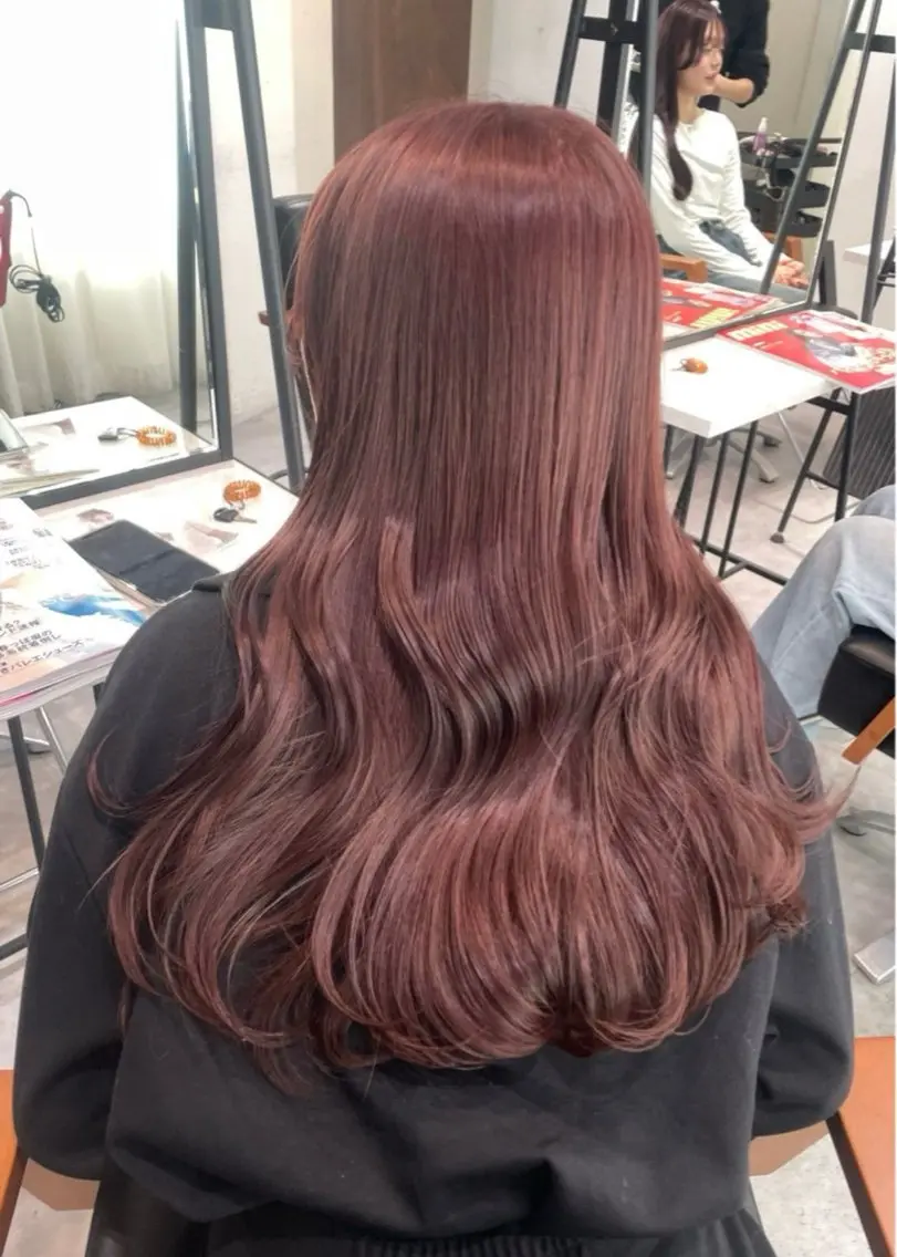 ロング カラー ヘアカラー ゆりな🦕マツパ🫧 マツエク/髪質改善✨のマツエク・マツパデザイン