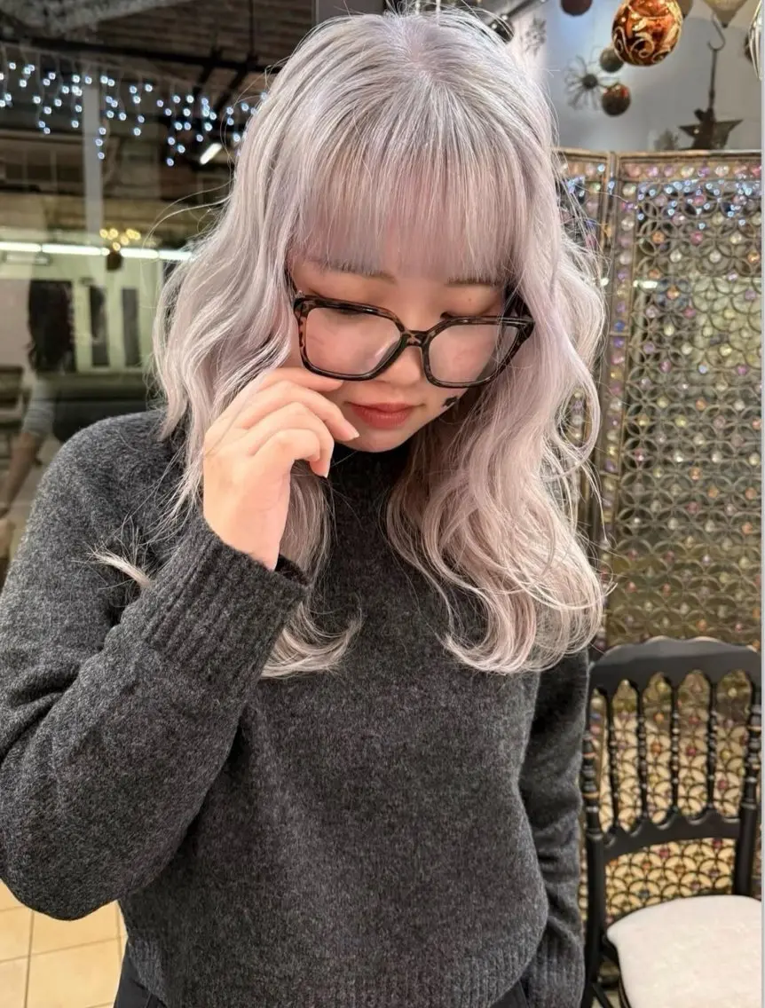 カラー 後藤 未奈のヘアスタイル