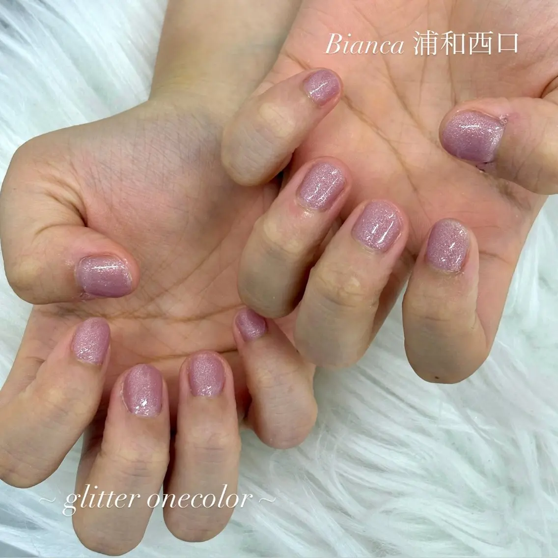 ネイル ジェルネイル パラジェル ハンドネイル Bianca浦和西口 ANNAのネイルデザイン