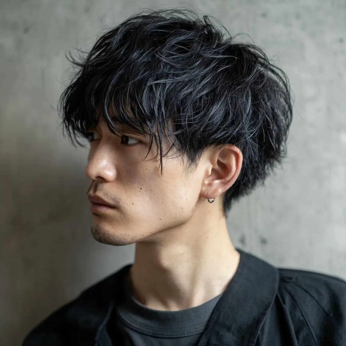 ショート パーマ メンズ 立川/メンズ専門小原 結樹のヘアスタイル