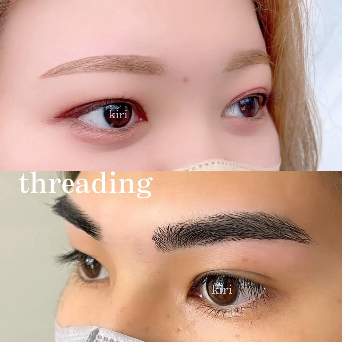 【✨ツルスベ卵肌✨】フルフェイス➕眉毛アイブロウスタイリングの写真