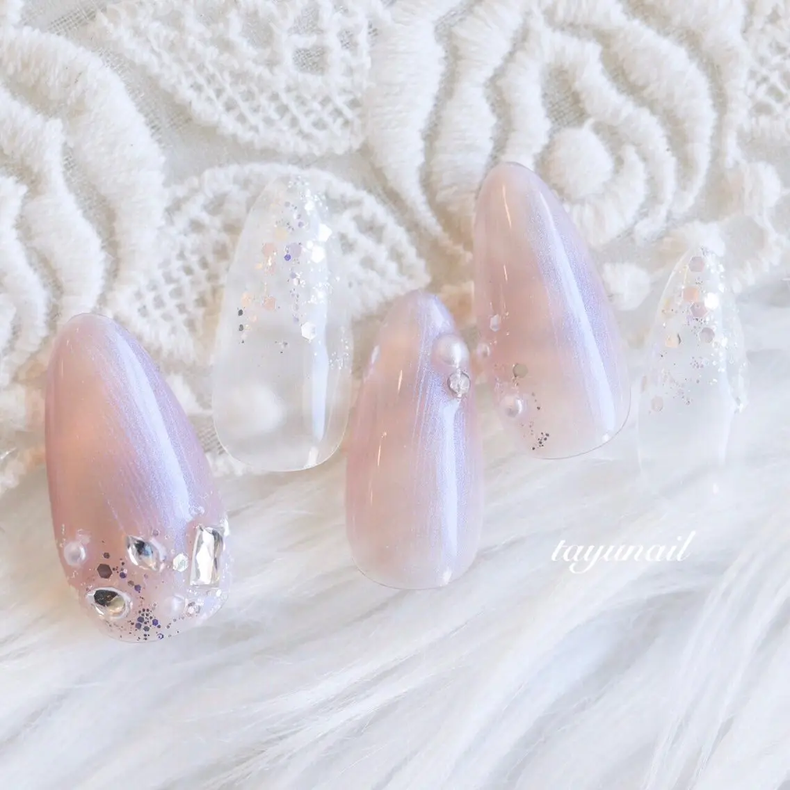 ネイル アートネイル ジェルネイル パラジェル ハンドネイル ネイルサロン 【たゆnail】のネイルデザイン