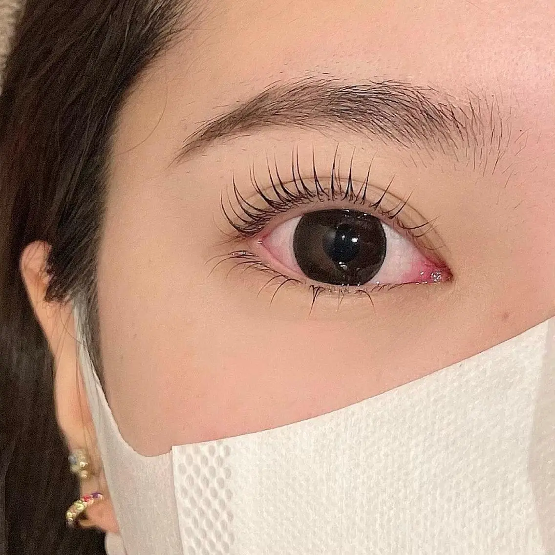 上下のまつ毛パーマでぱっちりeyeに！ラッシュリフト　/上まつ毛、下まつ毛パーマ両方の写真