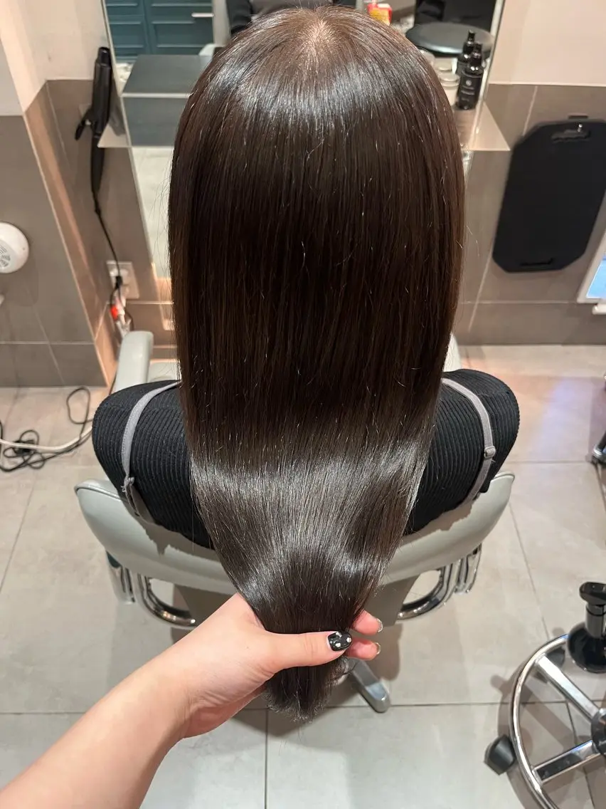 ロング カラー カット ヘアカラー トリートメント ヘアセット 🌻暖色カラー🌻 sakuraのヘアスタイル