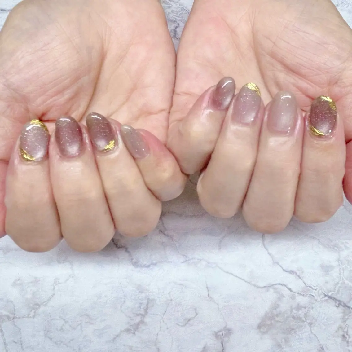 ネイル マグネットネイル MYu Beauty Salon MAIのネイルデザイン