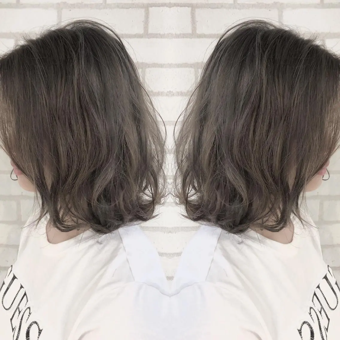 ショート カラー 小島 侑衣のヘアスタイル