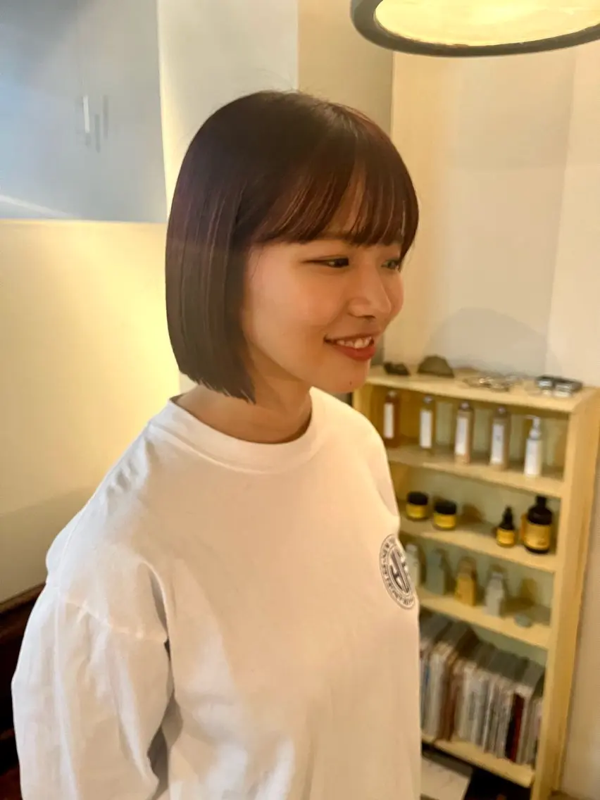 ショート カット ヘアカラー トリートメント room3小出 奈央子のヘアスタイル