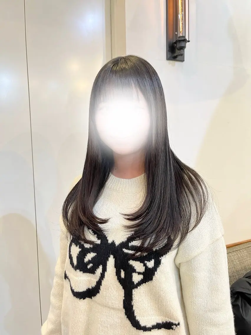 ロング レイヤーカット saya🦢メンズ /ショートカットのヘアスタイル
