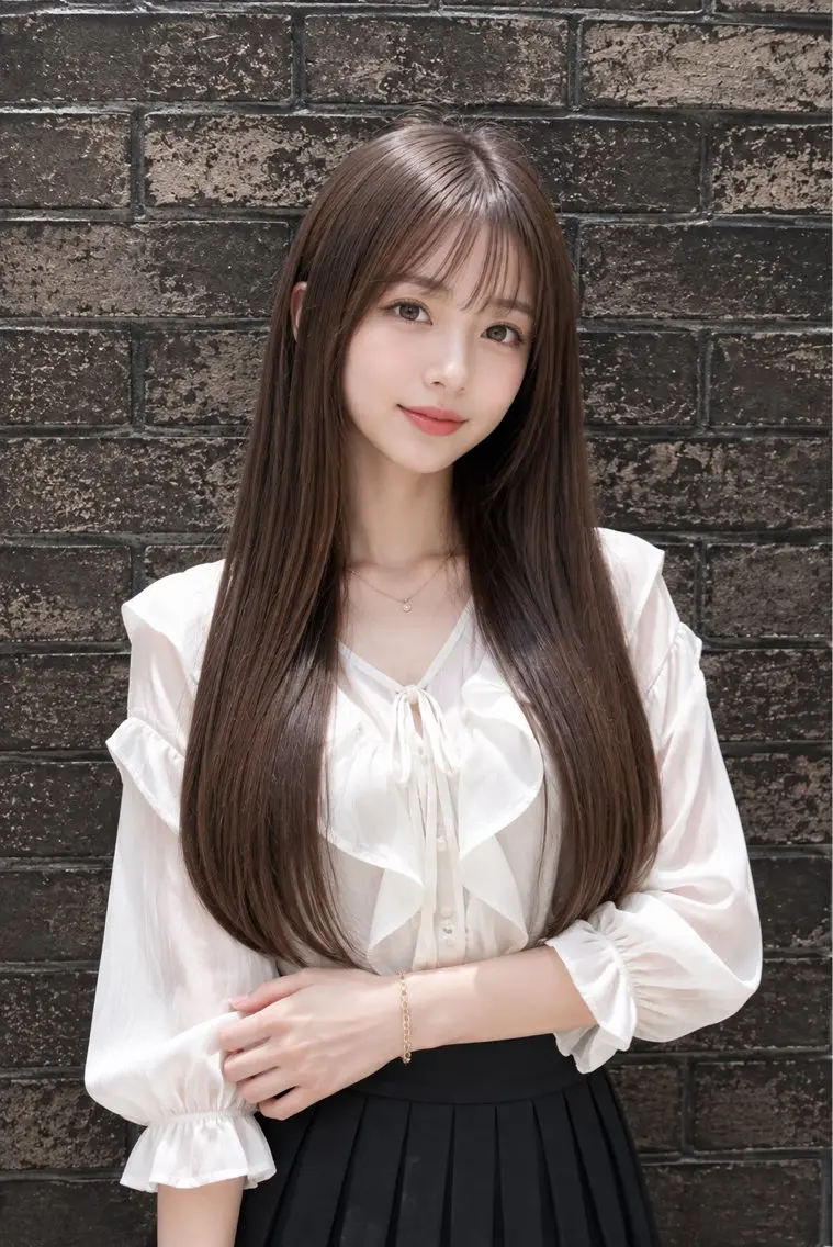ロング 無料カット charm美容室のヘアスタイル