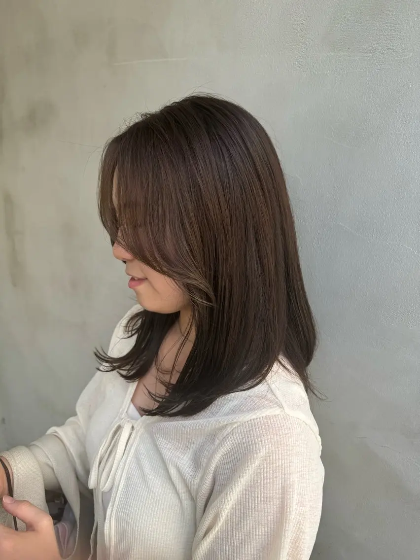 ミディアム カットモデル募集中 東城雄伍のヘアスタイル