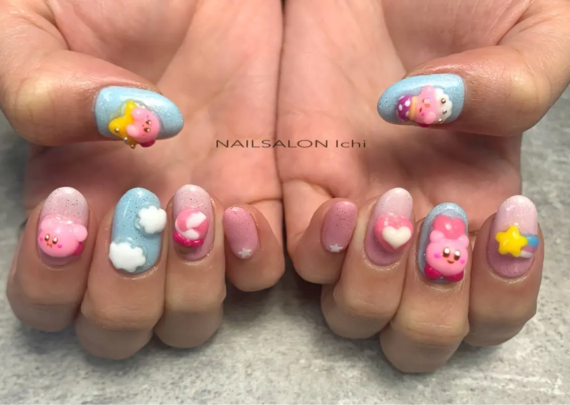 ネイル 持ち込み ハンドネイル NAILSALON Ichiのネイルデザイン