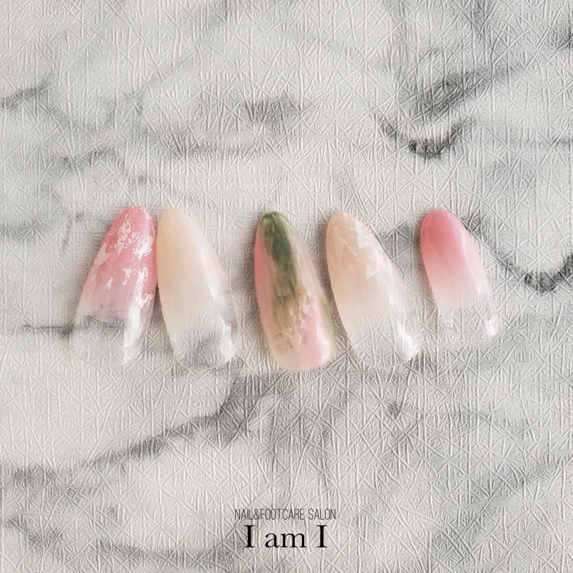 ネイル グラデーション 春ネイル ネイリスト モリシタのネイルデザイン
