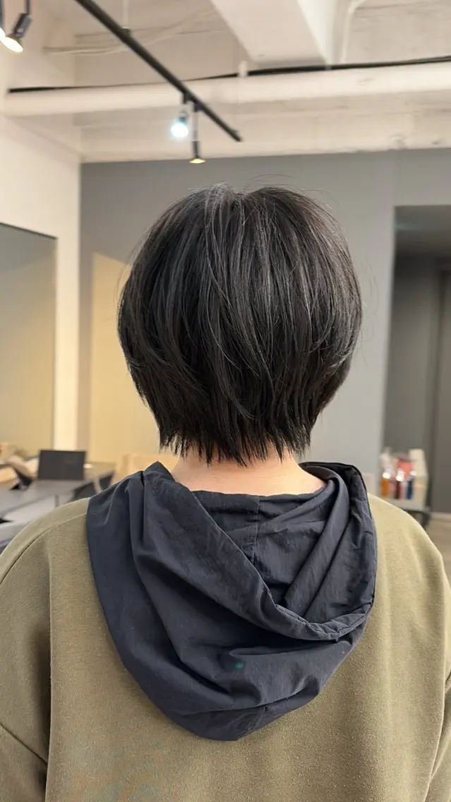 ショート 久保 佳乃のヘアスタイル