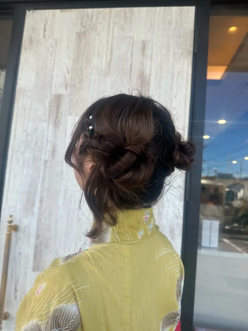 ヘアアレンジ ヘアセット arl 豊田店のヘアスタイル