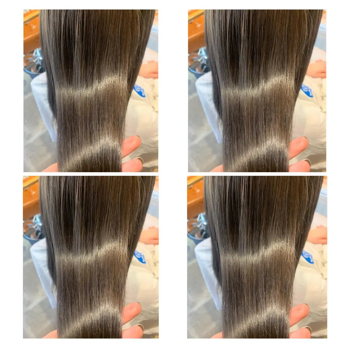 カラー アッシュ ベージュカラー ハイライトカラー レイヤーカット×髪質 改善💎HARUKAのヘアスタイル