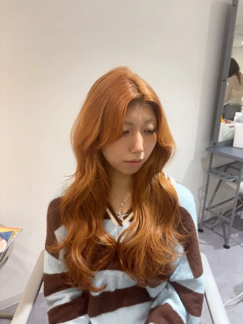 ロング 美髪✨艶髪✨髪質改善 カラー特化❣️二宮遥のヘアスタイル