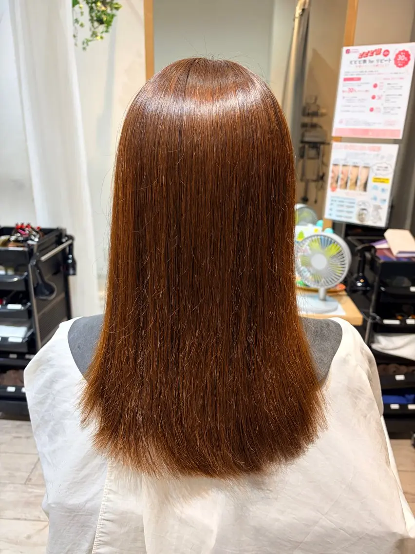 ロング 尾山 歩香のヘアスタイル