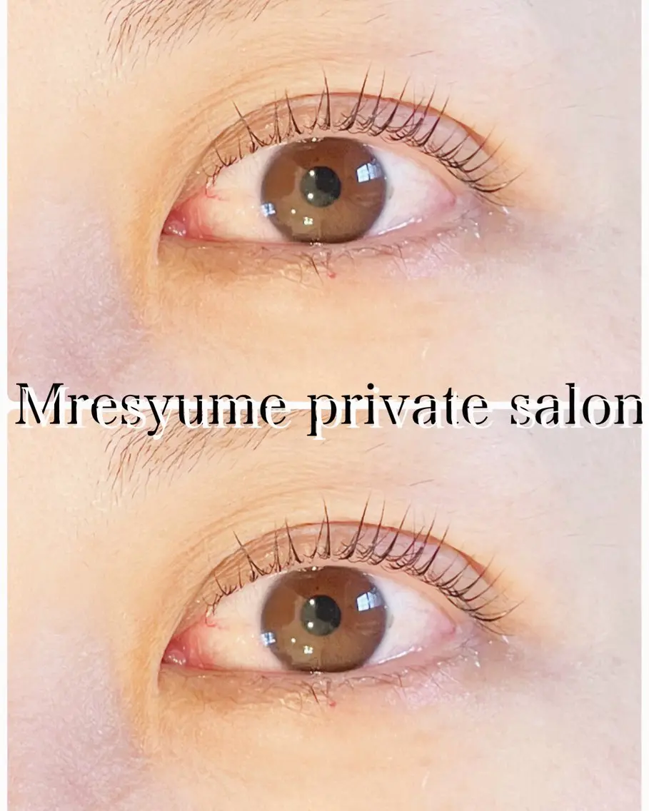 マツエク・マツパ マツパ Mresyume MAYUのマツエク・マツパデザイン